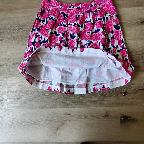 VINEYARD VINES Kentucky Derby Rose  Skirt Women's Size 8 - Picture 10 of 13